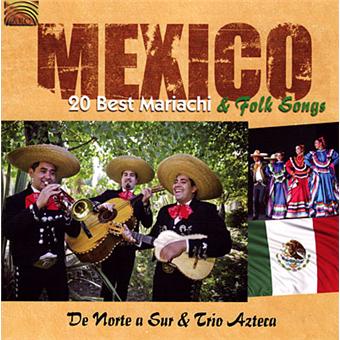Mexico 20 best Mariachi & folk songs - Mexique - CD album - Achat ...