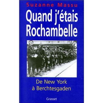 Quand J Etais Rochambelle Broche Suzanne Massu Achat Livre Fnac