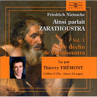 Ainsi parlait zarathoustra Livre CD Friedrich Nietzsche, Livre tous