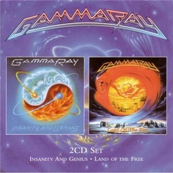 Insanity and genius/land of the free - Gamma Ray - CD album - Achat ...