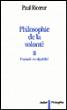Philosophie de la volonté - Paul Ricoeur - (donnée non spécifiée)