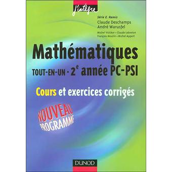 Mathématiques tout-en-un 2ème année PC-PSI - 1