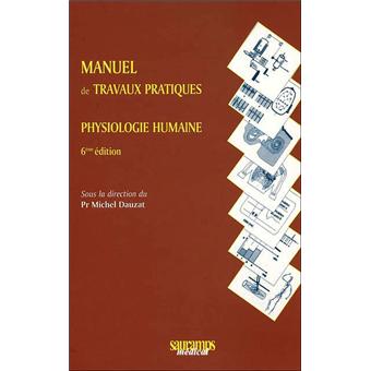 Manuel de travaux pratiques - physiologie humaine