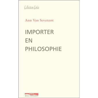 Importer en philosophie - 1