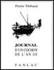 Journal d'un cochon de l'an III - Pierre Thibaud - broché