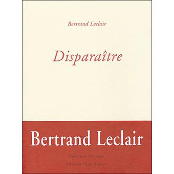 Disparaître - 1