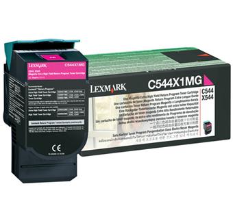 Toner Lexmark C544X1MG - Magenta - 1