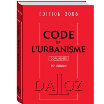 Code de l'urbanisme commenté