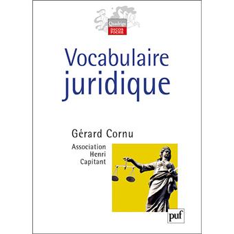 DICTIONNAIRE JURIDIQUE CORNU EBOOK DICTIONNAIRE JURIDIQUE CORNU EBOOK