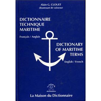 Dictionnaire technique maritime ang/fr v.v - 1