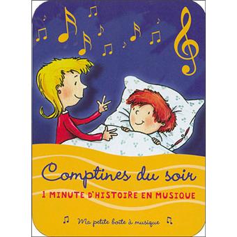 Comptines du soir - 1 minute d'histoire en musique - Coffret - Bernd