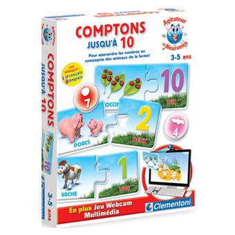 Clementoni ADN Comptons jusqu'à 10 Bilingue Webcam - Autre jeux ...