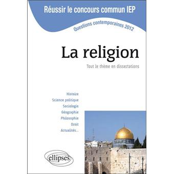 Dissertation sur la science et la religion