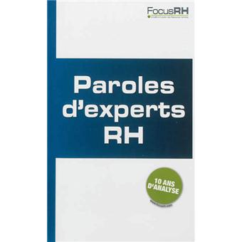Paroles d'experts - RH - 1