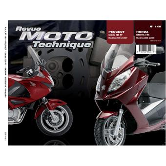 Revue moto technique 146.1 NT 700V (06-07) Peugeot 125 Satelis 4V