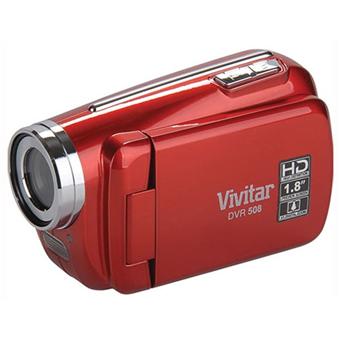 Vivitar DVR 508 - Caméscope - 720 p - flash 2 Go - carte Flash - 1