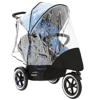 habit de pluie pour poussette double