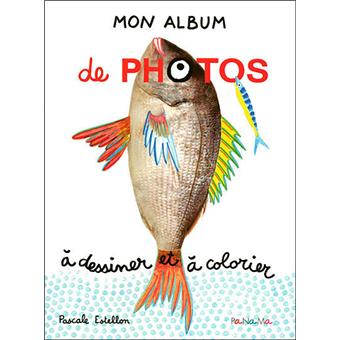 Mon album de photos à dessiner et à colorier - 1