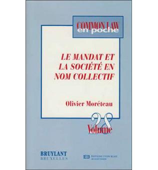 Mandat Et La Societe En Nom Collectif
