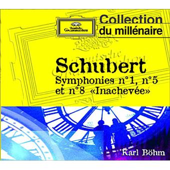 Symphonies N°1, N°5 et N°8 - Franz Schubert - CD album - Achat & prix ...