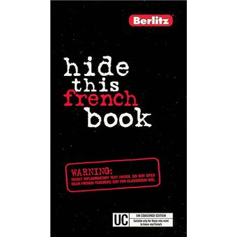 Hide this french book - 1