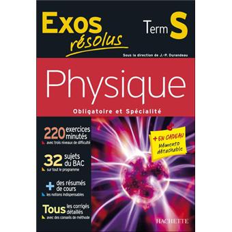 Physique Term S, obligatoire et spécialité - 1