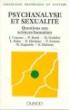 Psychanalyse et sexualité