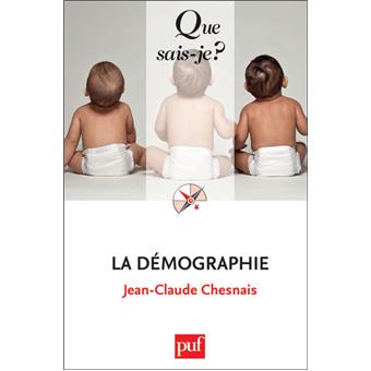 La démographie Poche JeanClaude Chesnais Achat Livre ou ebook fnac