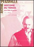 Histoire du tango - flute et guitare flute guitare - broché - PIAZZOLLA ...