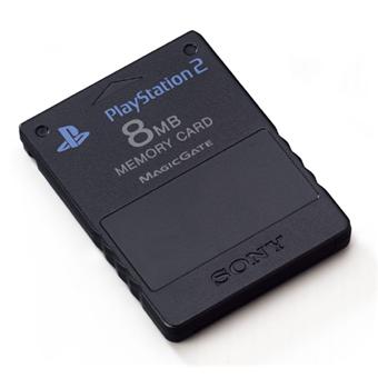 Sony carte mémoire noire pour PlayStation 2