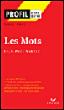 Les mots de Jean-Paul Sartre - 1