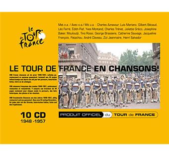 Tour de France en chansons 1948 - 1957 - Coffret - Compilation rétro - CD  album - Achat & prix