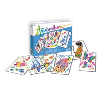 Sentosphère Aquarellum cartes postales animaux - 1