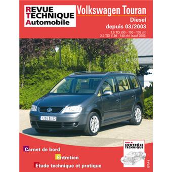 Revue technique automobile 693.1 Touran 04/2003