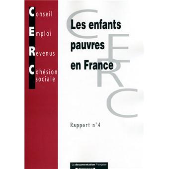 Les enfants pauvres en France