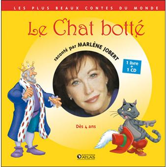 Le Chat botté Livre avec un CD audio - Livre CD - Marlène ...