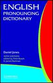 English pronouncing dictionary - 1