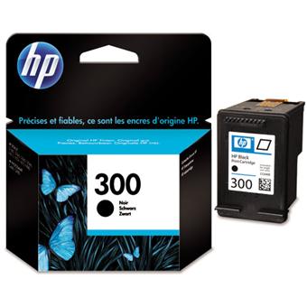 Cartouche d'encre HP 300 pour DeskJet D1660 / D2560 / D2660 /D5560 / F2480  / F4280 / F4580, HP Envy 100 / 110 / 114 / 120, HP Envy Photosmart C4680 /  C4780 Noir - Cartouche d'encre - Achat & prix