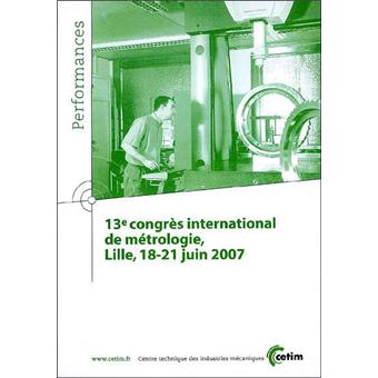 13e congrès international de métrologie