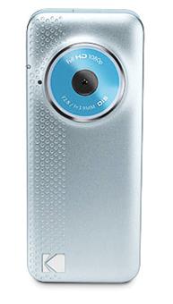 Kodak PLAYFULL ZE1 - Caméscope - 1080p - 5.0 MP - carte Flash - argent bleu - 1