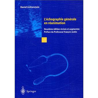 L'échographie générale en réanimation