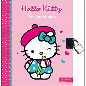 Hello Kitty Journal Intime A5 Verrouillable Avec Stylo - Rose