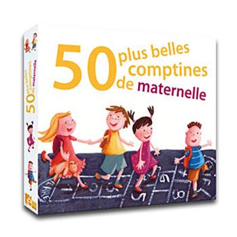 50 plus belles comptines de maternelle - Collectif - CD album