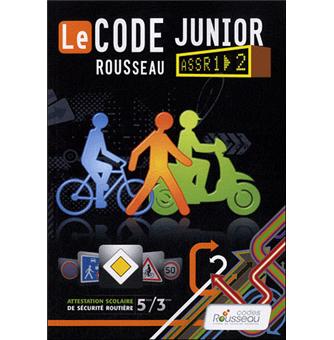 Code Rousseau De La Route Junior Pr paration L ASSR 1 Et 2 5e 3e code-rousseau-de-la-route-junior-pr-paration-l-assr-1-et-2-5e-3e
