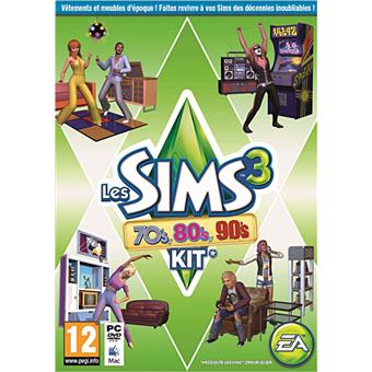 Les Sims 3 - Kit 70's 80's et 90's - 1
