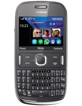 Nokia Asha 302 - Graphite