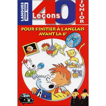 40 Lecons Pour S Initier A L Anglais Junior Coffret Filme Livre Avec 2 Cd Audio Livre Cd Brigitte Juanals Jo Ann Peters Achat Livre Fnac