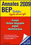 Annales Matières générales BEP Tertiaire - 1