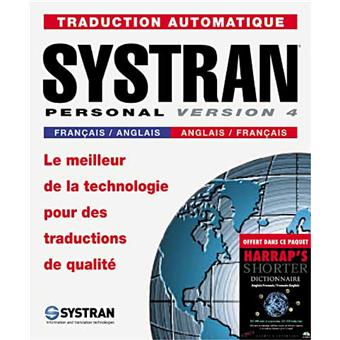Systran Personal Version 4 - Français/Anglais - Anglais/Français - 1