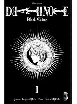 death note black edition tome 1 tome 1 death note black edition ohba tsugumi takeshi obata takeshi obata broche achat livre fnac